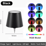 Wireless LED Wine Bottle Lamp  Rechargeable Touch Control Table Light For Outdoor  Dining Ambiance 1