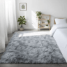 Super Soft Shaggy Gray Area Rug Fluffy Non Slip Carpet For Bedroom  Living Room 7