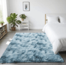 Super Soft Shaggy Gray Area Rug Fluffy Non Slip Carpet For Bedroom  Living Room 8