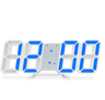 3D LED Digital Clock Voice Activated Luminous Silent Alarm Desk Clock 3