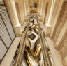 Luxury Marble Corridor Runner Rug Non Slip Custom Hallway  Stair Carpet 4
