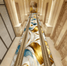 Luxury Marble Corridor Runner Rug Non Slip Custom Hallway  Stair Carpet 9