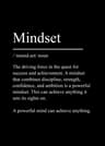 Minimalist Success Mindset Poster Black Typography Inspirational Wall Art 21