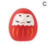 Mini Ceramic Daruma Doll Japanese Lucky Charm Fortune Ornament 6