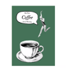 Coffee Diver Canvas Wall Art Trendy Coffee Lover Kitchen Poster Print 1