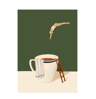 Coffee Diver Canvas Wall Art Trendy Coffee Lover Kitchen Poster Print 23