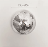 Mirrored Disco Ball Wall Art  Metallic Reflective Modern Home Decor 5