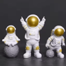 4PCS Astronaut Figurine Set  SpaceThemed Desk  Home Decor Models 6