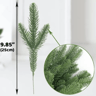 Artificial Pine Branches Set  20pcs Christmas Pine Stems For DIY Holiday Decor 1
