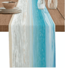 Ocean Beach Linen Table Runner Coastal Summer Dining Table Decor 1
