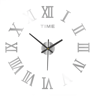 Large 3D DIY Silent Wall Clock Modern Frameless Wall Sticker Decor 6