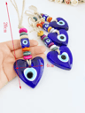 Evil Eye Nazar Macrame Wall Hanging Protective Lucky Charm Decor 1