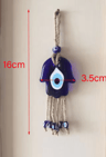 Evil Eye Nazar Macrame Wall Hanging Protective Lucky Charm Decor 3