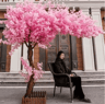 Artificial Peach Blossom Tree Elegant Artificial Flower Tree For Home Wedding  Event Decor 6