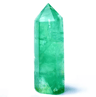 Natural Green Fluorite Crystal Wand  Polished Fluorite Crystal Point For Healing  Decor 1