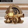 Moon  Lantern Acrylic Decor  Elegant Ramadan Eid Decoration With Star  Floral Design 4