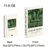 Van Gogh  Monet Decorative Book Box  Artistic Fake Book Storage Box For Home Decor 21