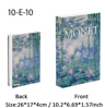 Van Gogh  Monet Decorative Book Box  Artistic Fake Book Storage Box For Home Decor 26