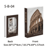 Luxury Decorative Book Storage Box Elegant Fake Book Decor With Hidden Storage 3