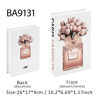 Luxury Decorative Book Storage Box Elegant Fake Book Decor With Hidden Storage 13