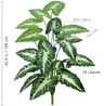 Tall Artificial Calla Lily Plant  Realistic Greenery For Elegant Home  Event Decor 11