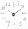3D DIY Frameless Wall Clock  Luminous Silent Modern Wall Decor Stickers 1