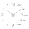 3D DIY Frameless Wall Clock  Luminous Silent Modern Wall Decor Stickers 5