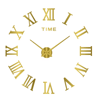 3D DIY Frameless Wall Clock  Luminous Silent Modern Wall Decor Stickers 8