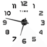 3D DIY Frameless Wall Clock  Luminous Silent Modern Wall Decor Stickers 18