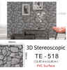 3D Brick Wall Stickers Set  Waterproof Peel  Stick Wallpaper For Home Decor 15PCS 3