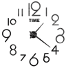 Large 3D DIY Wall Clock  Luminous Silent Wall Clock Stickers For Modern Living Room Decor 11