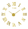 Large 3D DIY Wall Clock  Luminous Silent Wall Clock Stickers For Modern Living Room Decor 17