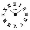 Large 3D DIY Wall Clock  Luminous Silent Wall Clock Stickers For Modern Living Room Decor 19
