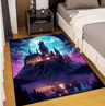 Magic Castle Kids Rug Fantasy School Carpet For Bedroom  Playroom Decor 4