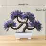 Artificial Bonsai Plant Mini Potted Tree For Desk  Home Decor 4