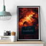 Stranger Things Canvas Poster Retro TV Series Wall Art For Home  Cafe Decor 5