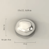 3D Simulation Stone Wall Pendant Modern Electroplated Wall Hanging Decor 3