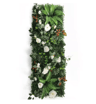 Artificial Rose Wall Panel 40x120cm Floral Grass Backdrop Home Decor 5