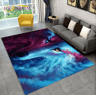 3D Animal Print Area Rug Non Slip Wildlife Carpet For Living Room  Kids Spaces 5