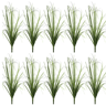 Mini Artificial Grass Bushes Decor Realistic Fake Greenery For DIY Landscape  Home Styling 5