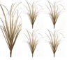 Mini Artificial Grass Bushes Decor Realistic Fake Greenery For DIY Landscape  Home Styling 8
