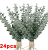 Artificial Eucalyptus Stems Silk Greenery Branches For DIY Wedding  Home Decor 6