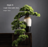 Artificial Pine Bonsai Tree Mini Desktop Landscaping Decor For Home  Office 1