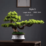 Artificial Pine Bonsai Tree Mini Desktop Landscaping Decor For Home  Office 5