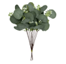 Artificial Eucalyptus Leaf Stems Greenery Bouquet Decor For Wedding  Home 2