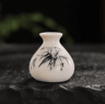 Chinese Style Ceramic Mini Vase Retro Toothpick  Cotton Swab Holder 11