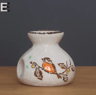 Chinese Style Ceramic Mini Vase Retro Toothpick  Cotton Swab Holder 12