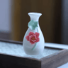 Chinese Style Ceramic Mini Vase Retro Toothpick  Cotton Swab Holder 2