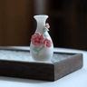 Chinese Style Ceramic Mini Vase Retro Toothpick  Cotton Swab Holder 6