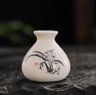 Chinese Style Ceramic Mini Vase Retro Toothpick  Cotton Swab Holder 9